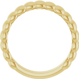 Stuller Fluted Gold Band
