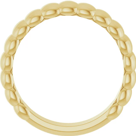 Stuller Fluted Gold Band