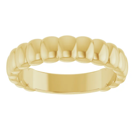 Stuller Fluted Gold Band