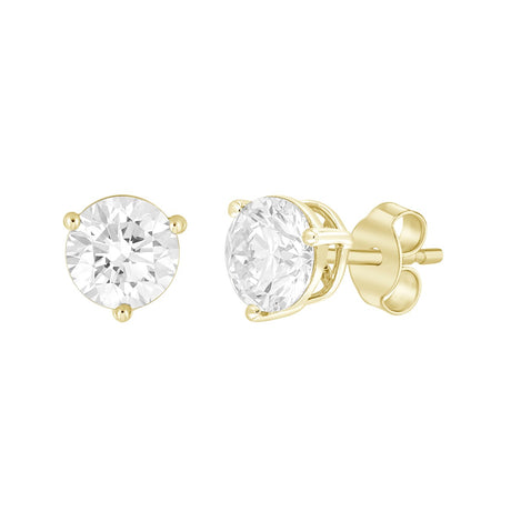Ethos- Certified Lab Diamond Stud Earrings 3.00ctw