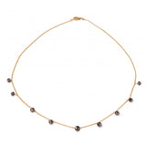 AGI Black Diamond Station Necklace