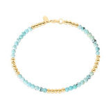 Royal Chain Turquoise Pallina Bead Bracelet