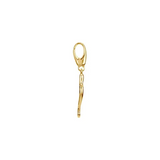 Stuller Gold Seahorse Pendant