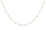 Allison Kaufman Fancy Twisted Link Necklace