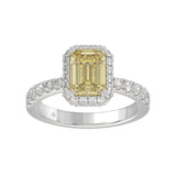 Ethos Yellow Diamond Engagement Ring