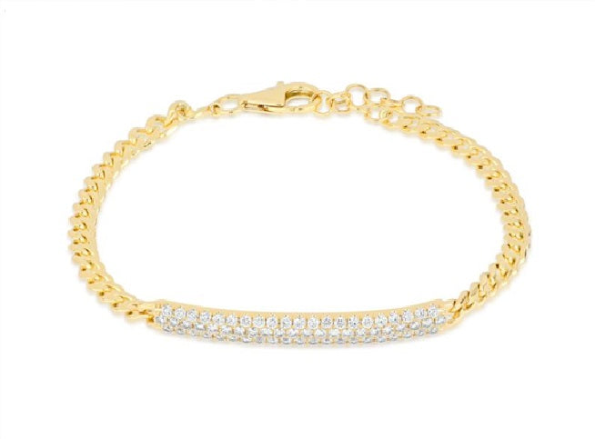 Venetti Diamond Bar Bracelet