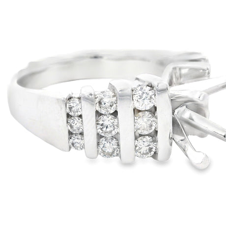 Heera Moti Diamond Engagament Ring