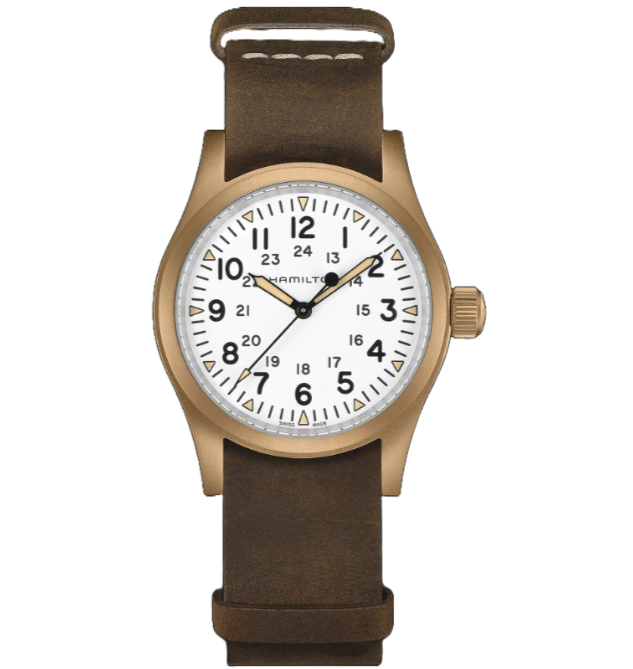 Hamilton - Khaki Field Mechanical Bronze - Whitestone Fine Jewelry