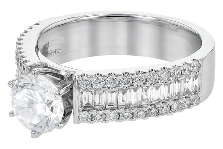 Allison Kaufman Diamond Semi-Mount Engagement Ring