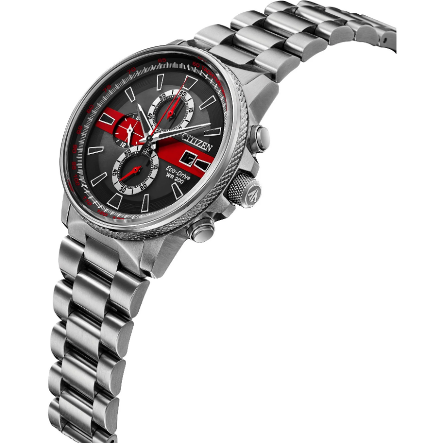 Citizen Thin Red Line Watch for Men