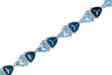 Allison Kaufman Blue Topaz Bracelet