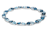 Allison Kaufman Blue Topaz Bracelet