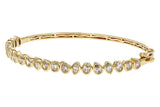Allison Kaufman Diamond Bangle Bracelet