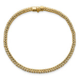 Quality Gold Lab Diamond Tennis Bracelet