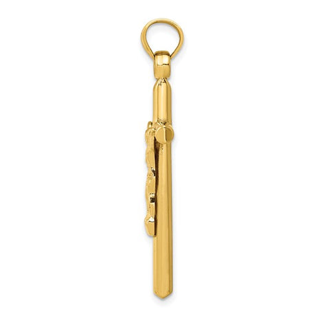 Quality Gold Crucifix Pendant