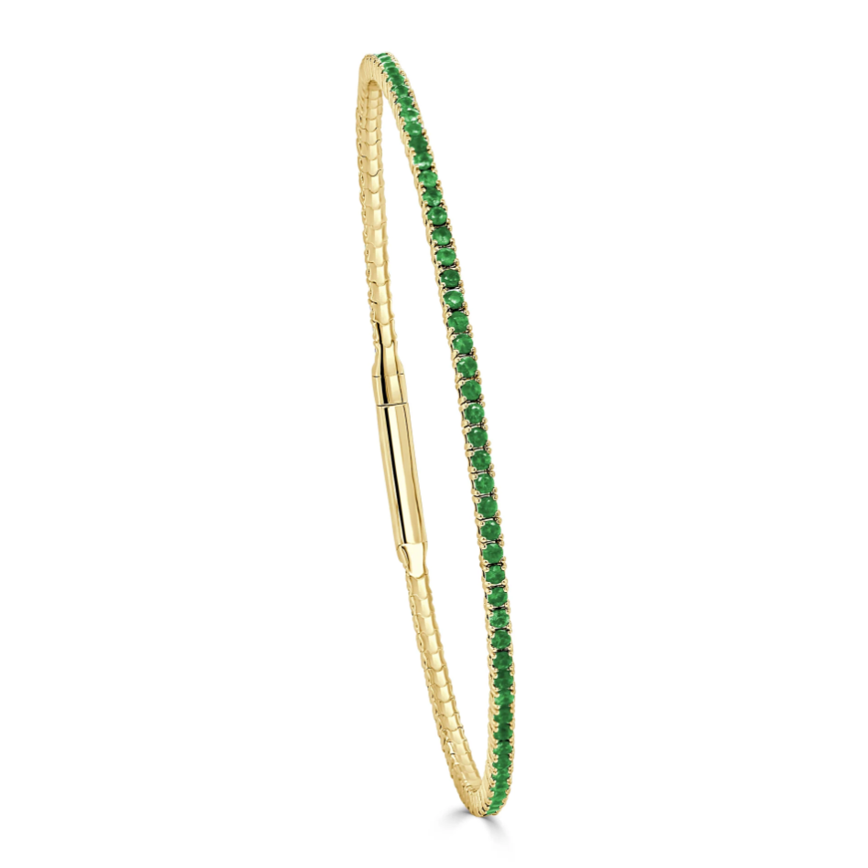 Sabrina Designs Emerald Eternity Bracelet