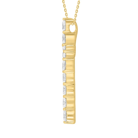 Ethos Lab Diamond Cross Pendant
