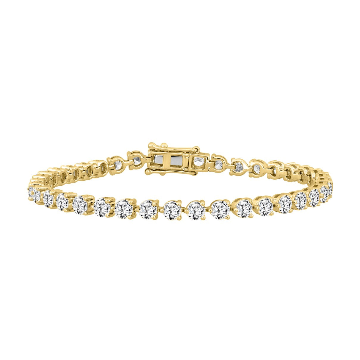 Ethos- Certified Lab Diamond Tennis Bracelet 7.00ctw