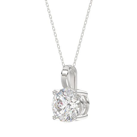 Ethos Lab Diamond Solitaire Pendant 2.00Ct