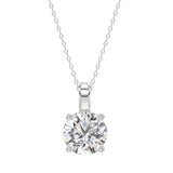 Ethos Lab Diamond Solitaire Pendant 2.00Ct