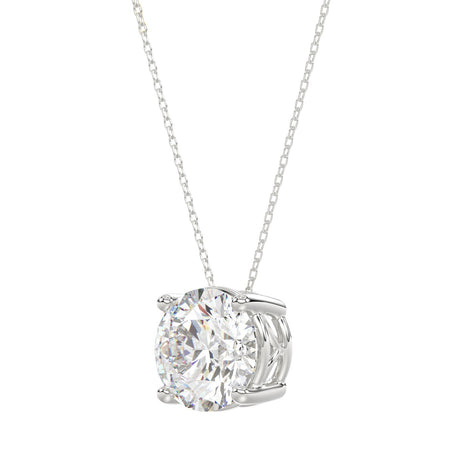 Ethos- Certified Lab Diamond Solitaire Pendant 3Ct