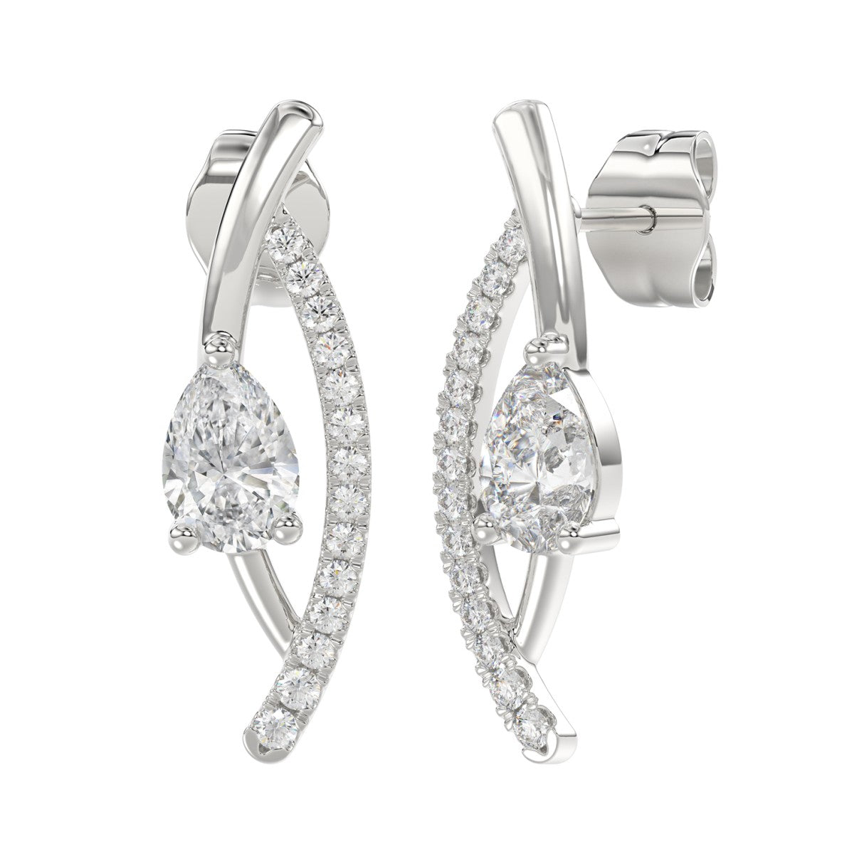 Ethos Lab Diamond Fashion Earrings