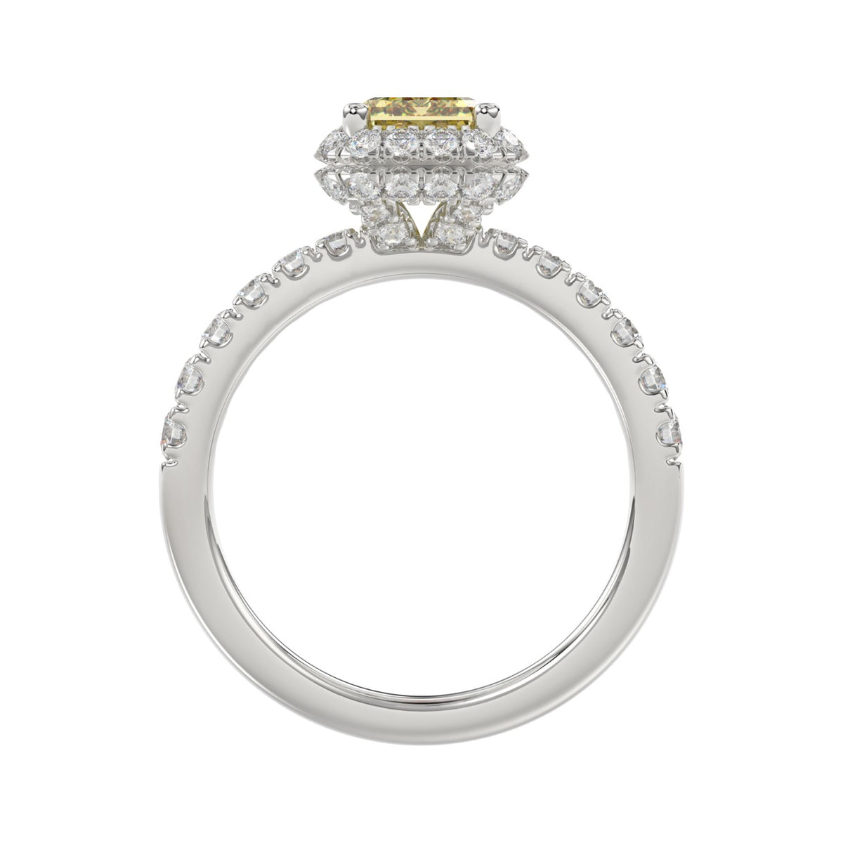 Ethos Yellow Diamond Engagement Ring
