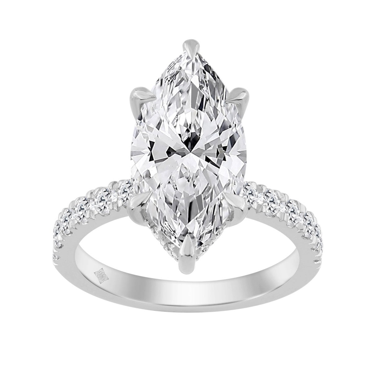 Ethos LAB DIAMOND Halo Engagement Ring