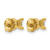 Quality Gold Diamond Stud Earrings
