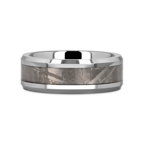 Thorsten Tungsten Carbide and Meteorite Ring