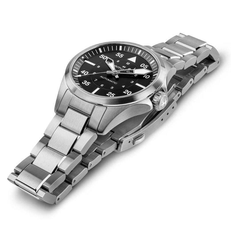 Hamilton - Khaki Aviation Pilot Auto