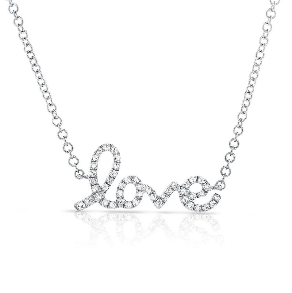 Sabrina Designs Diamond Love Necklace