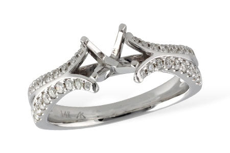 Allison Kaufman Diamond Semi-Mount Ring