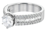 Allison Kaufman Diamond Semi-Mount Engagement Ring