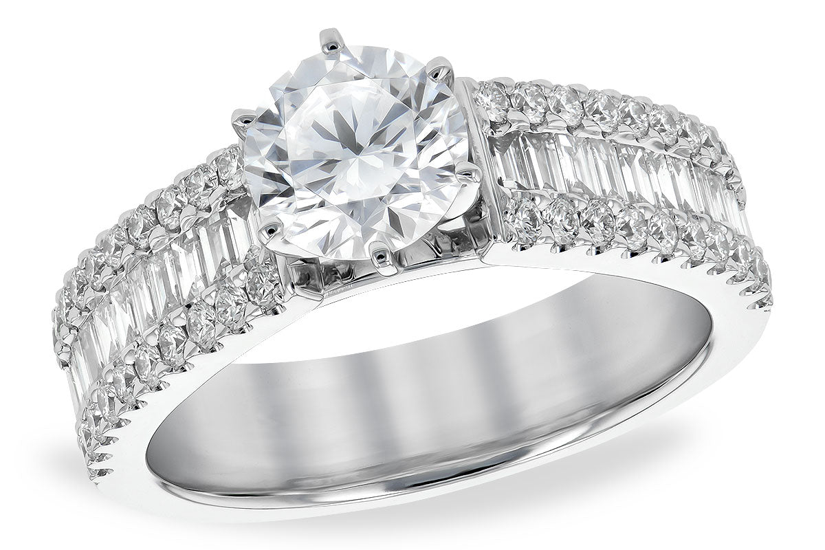 Allison Kaufman Diamond Semi-Mount Engagement Ring