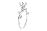 Allison Kaufman Leaf Semi Marquise Mount