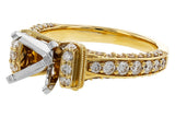 Allison Kaufman Cathedral Diamond Engagement Ring