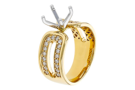 Allison Kaufman Semi-Mount Engagement Ring