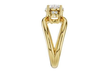 Allison Kaufman Diamond Engagement Ring