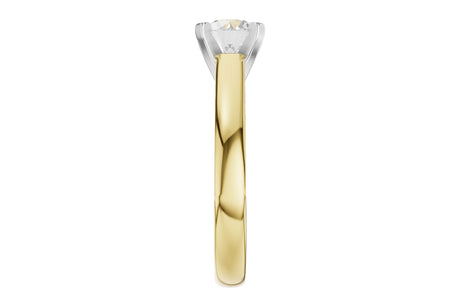 Allison Kaufman Cathedral Diamond Solitaire Ring