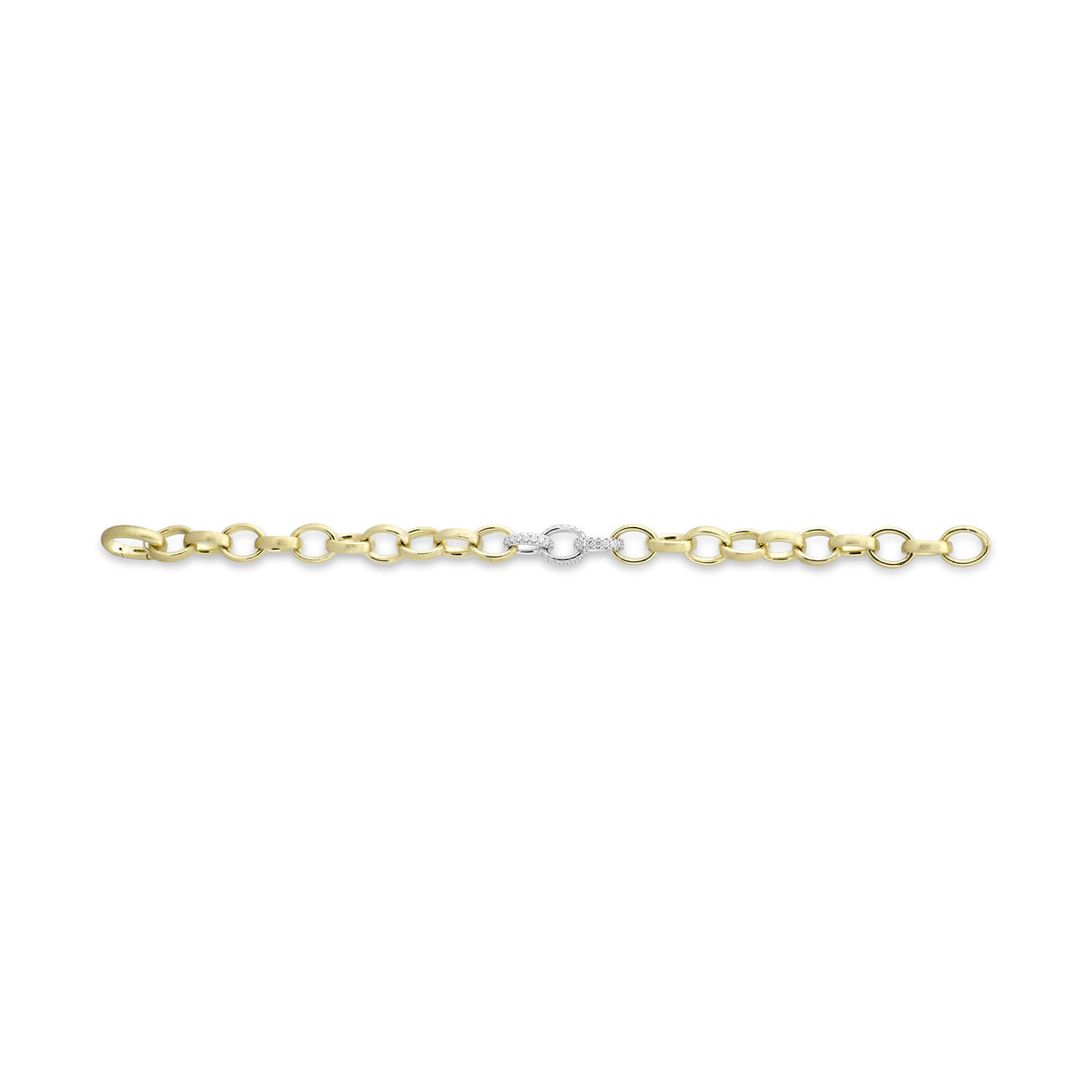 Piero Milano Diamond Rolo Bracelet