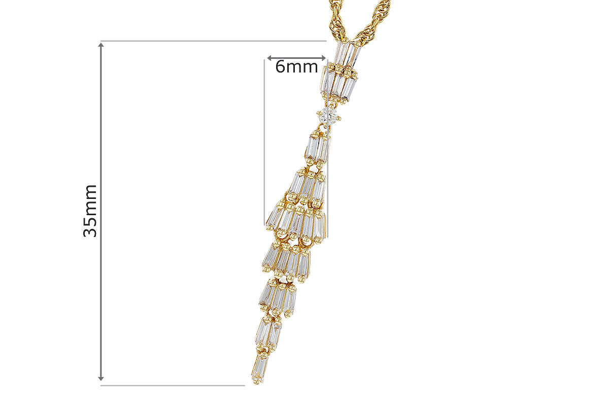 Allison Kaufman Diamond Chandelier Pendant