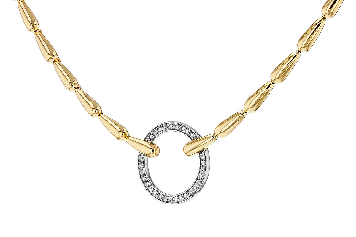 Allison Kaufman Beaded Diamond Necklace