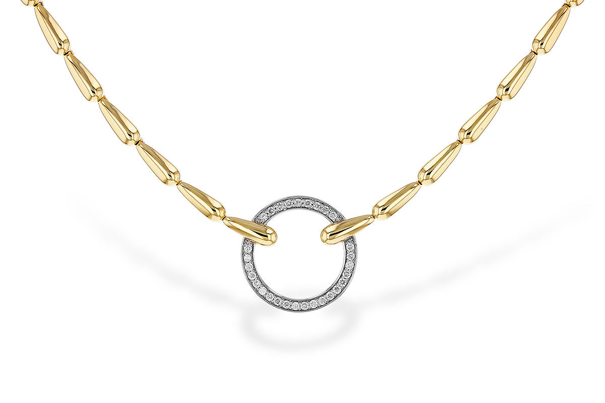 Allison Kaufman Beaded Diamond Necklace
