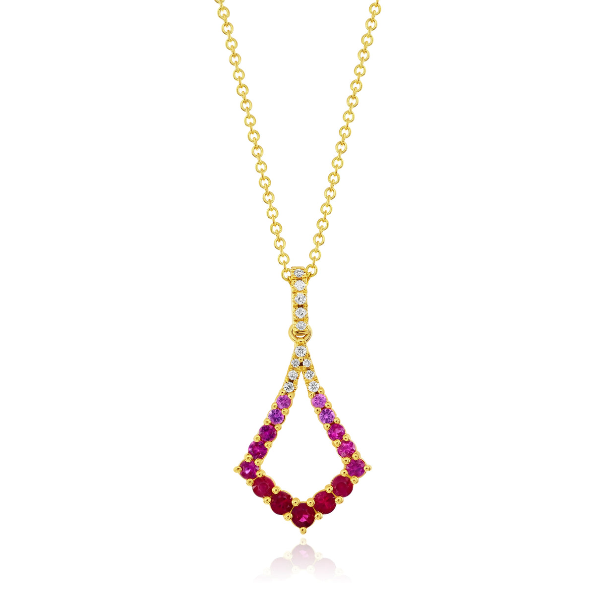 Nasbro Ruby and Diamond Pendant
