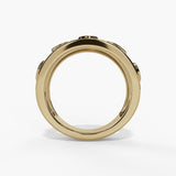 Costar Bezel Set Mixed Diamond Ring