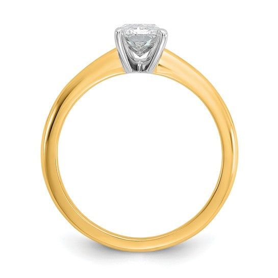 Quality Gold Lab Diamond Engagement Ring