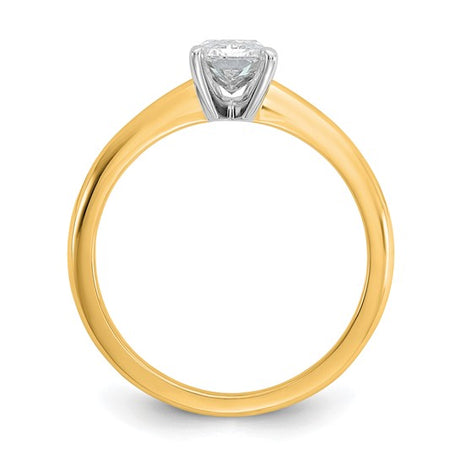 Quality Gold Lab Diamond Engagement Ring