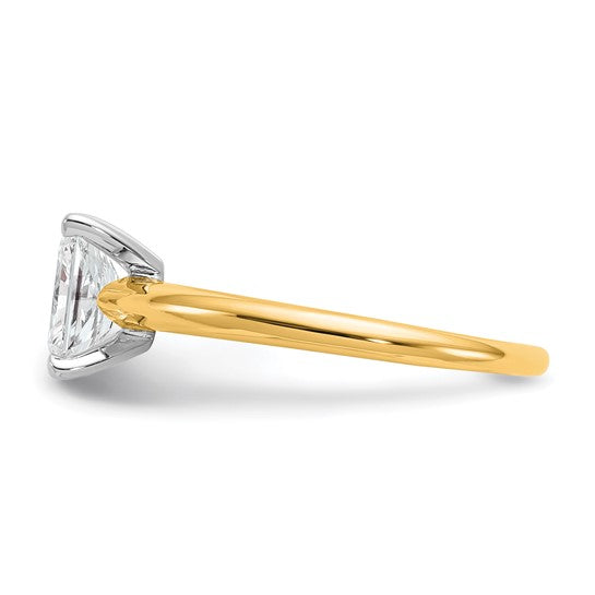 Quality Gold Lab Diamond Engagement Ring