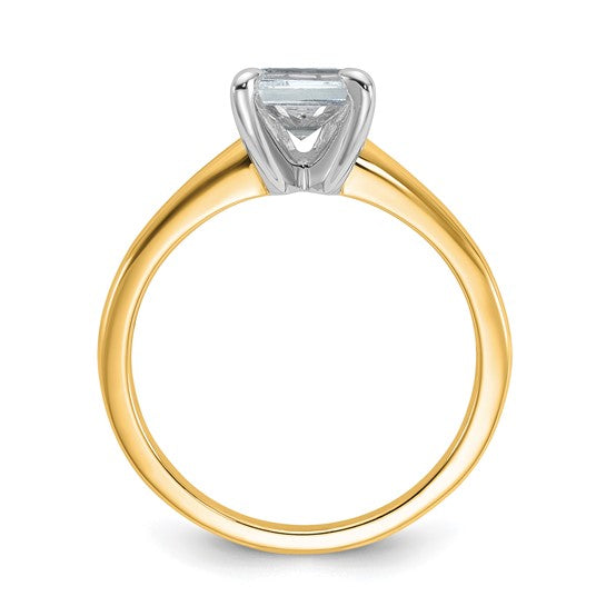 Quality Gold Lab Diamond Engagement Ring